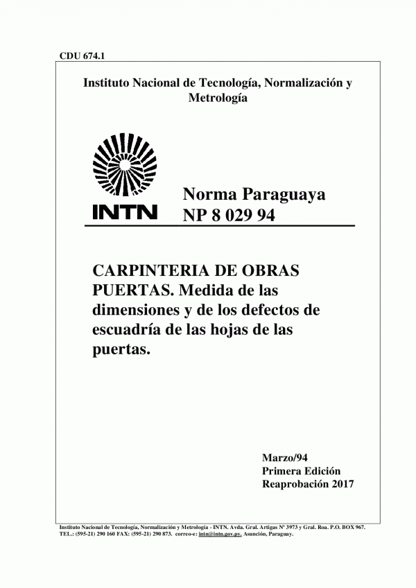 NP 8 029 94