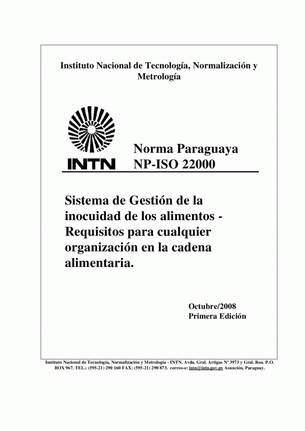 NP-ISO 22000