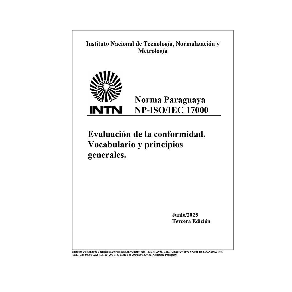 NP-ISO/IEC 17000