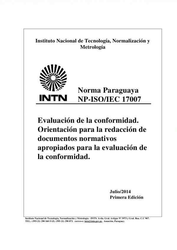 NP-ISO/IEC 17007