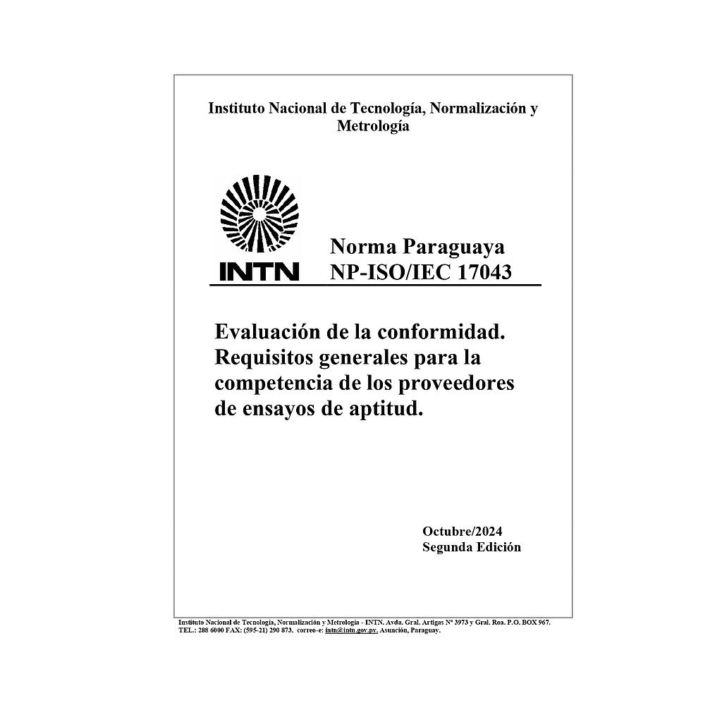 NP-ISO/IEC 17043